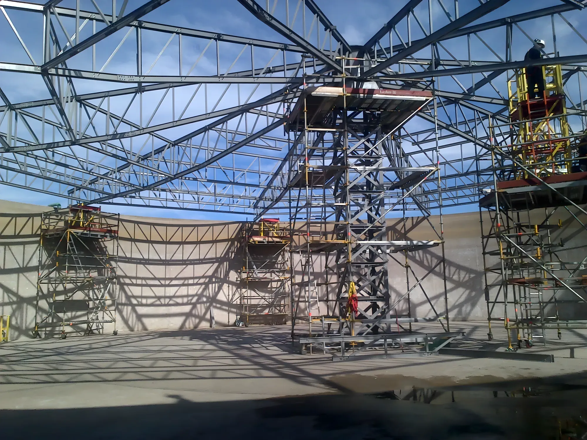 Circular Roof 34 meters