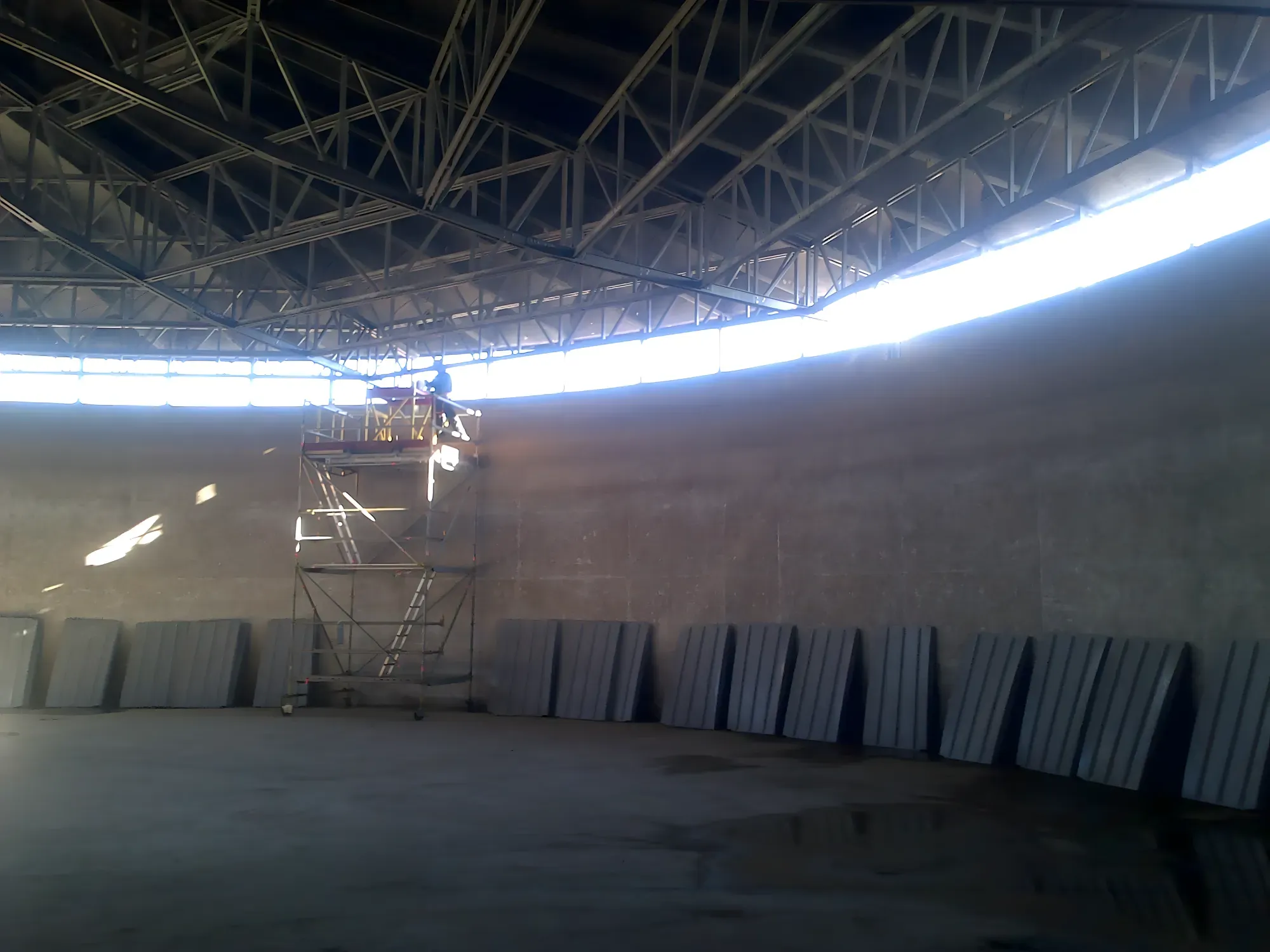 Circular Roof 34 meters
