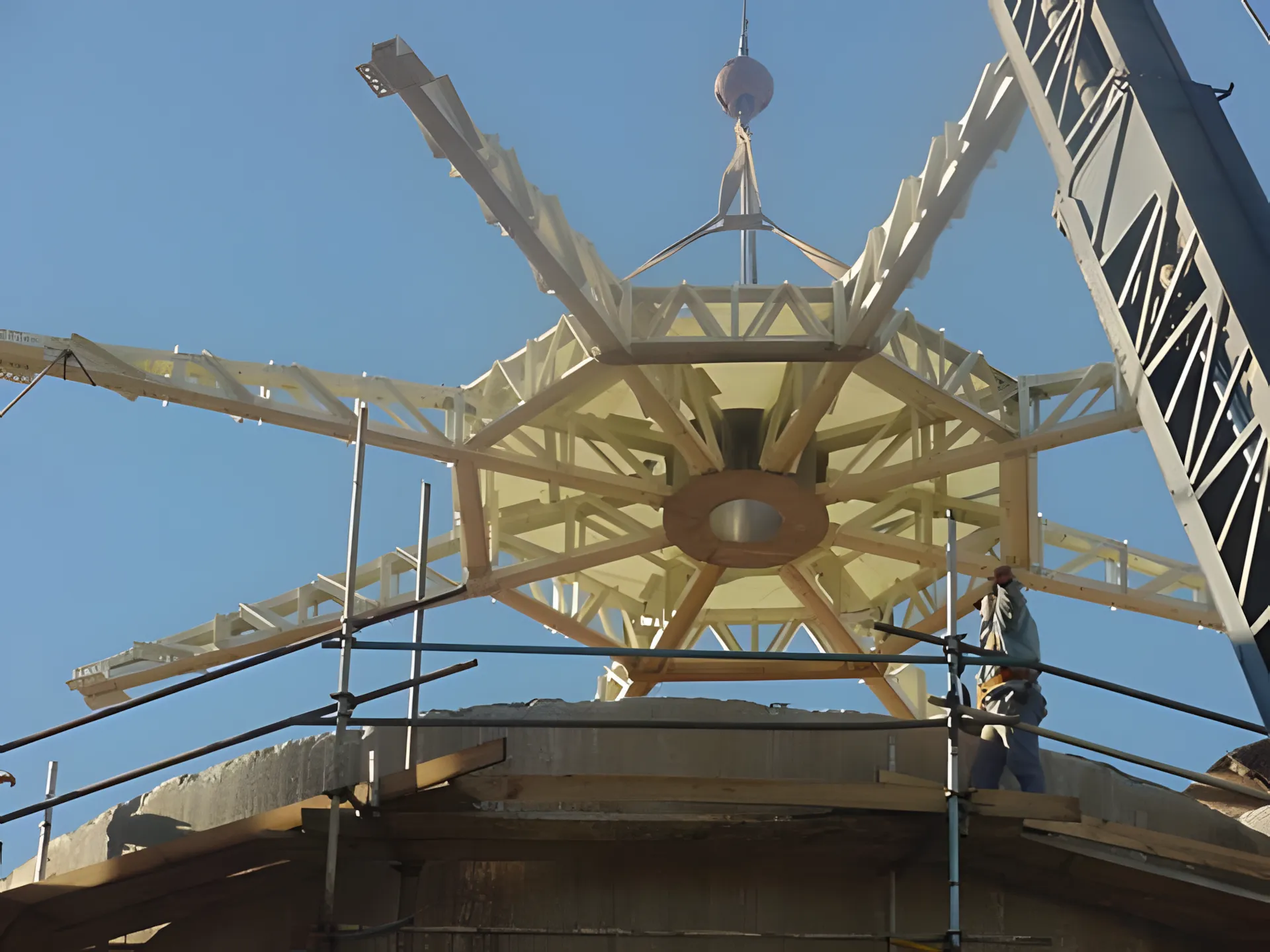 Pulp Silo Roof