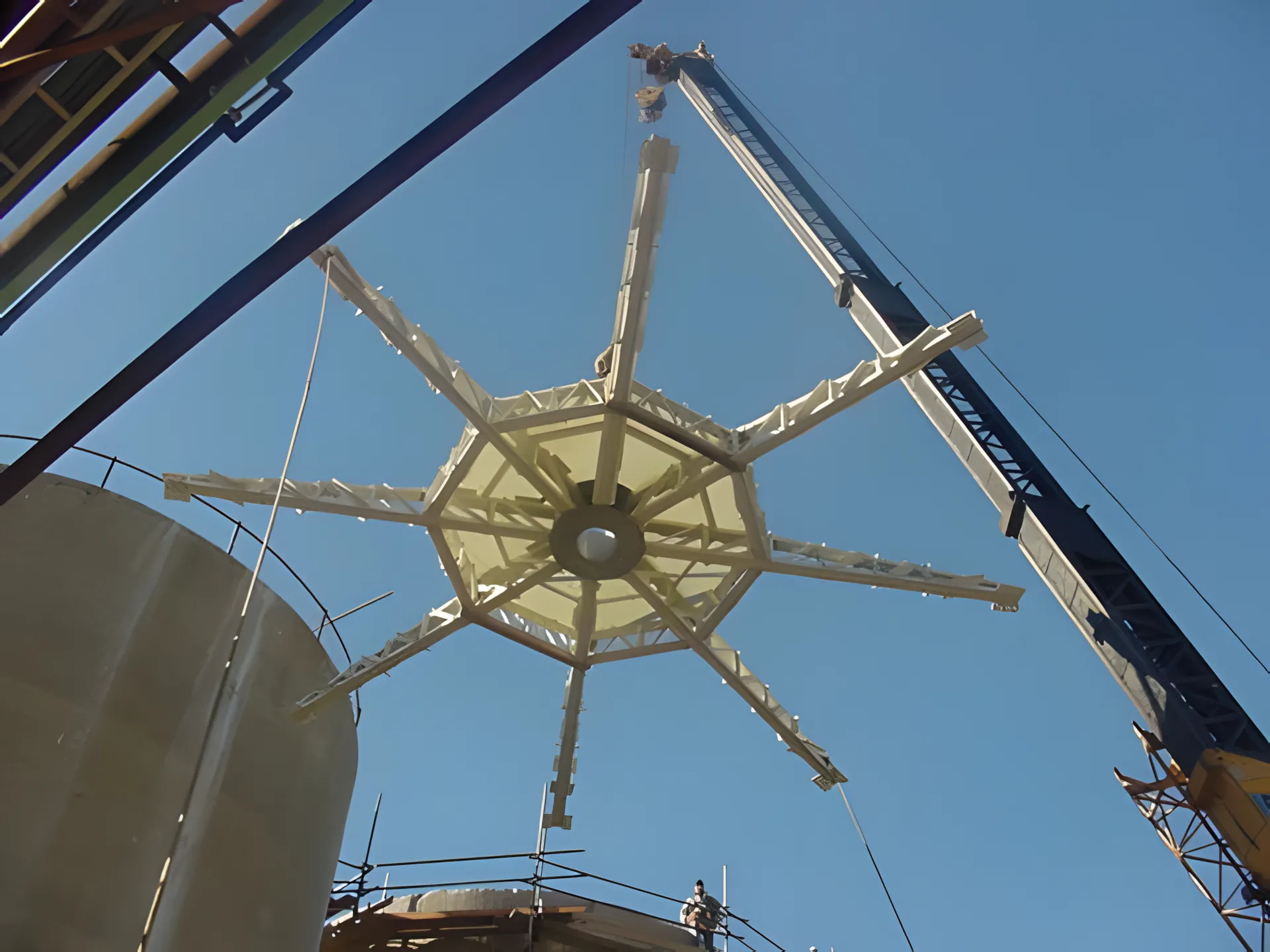 Pulp Silo Roof